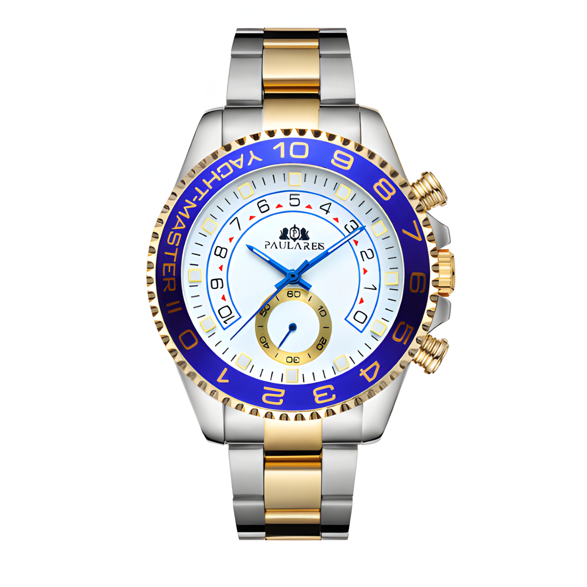 Automatic Mechanical Luminous Room Gold Steel Belt Men's Watch