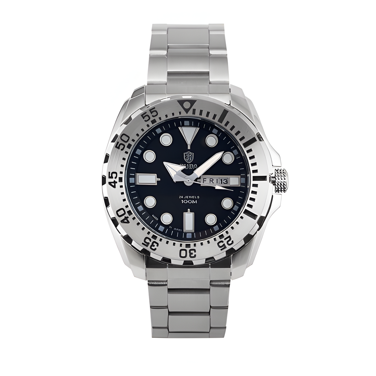 Relógio Masculino de Negócios – Quartz, à Prova d’Água e com Iluminação Noturna