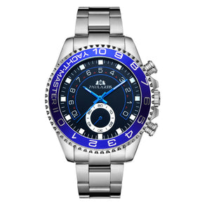 Automatic Mechanical Luminous Room Gold Steel Belt Men's Watch