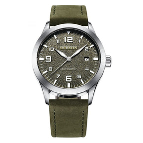Casual Business Retro Leather Automatic Mechanical Watch