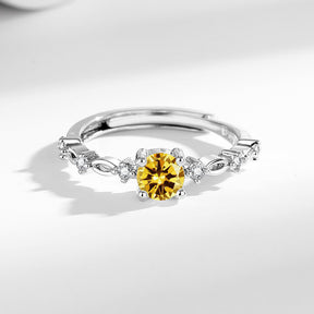 Anel Feminino em Moissanite – Luxo Refinado e Sofisticação