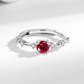 Anel Feminino em Moissanite – Luxo Refinado e Sofisticação