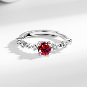 Anel Feminino em Moissanite – Luxo Refinado e Sofisticação