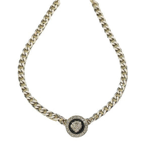 Diamond Lion's Head All-match Niche High-grade Necklace