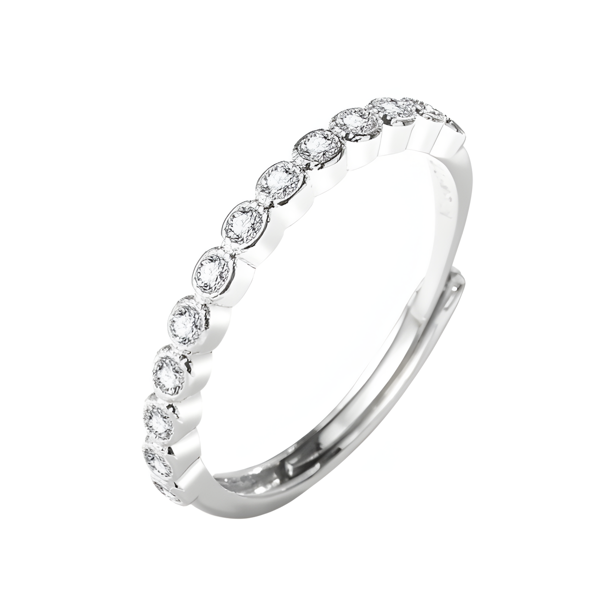 Anel Delicado com Diamante