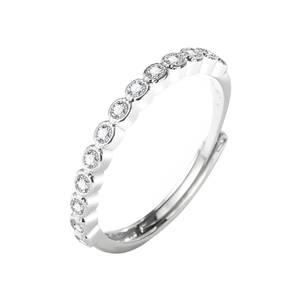 Anel Delicado com Diamante