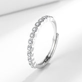 Anel Delicado com Diamante