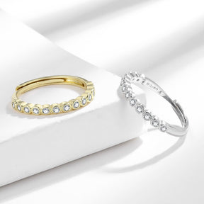 Anel Delicado com Diamante