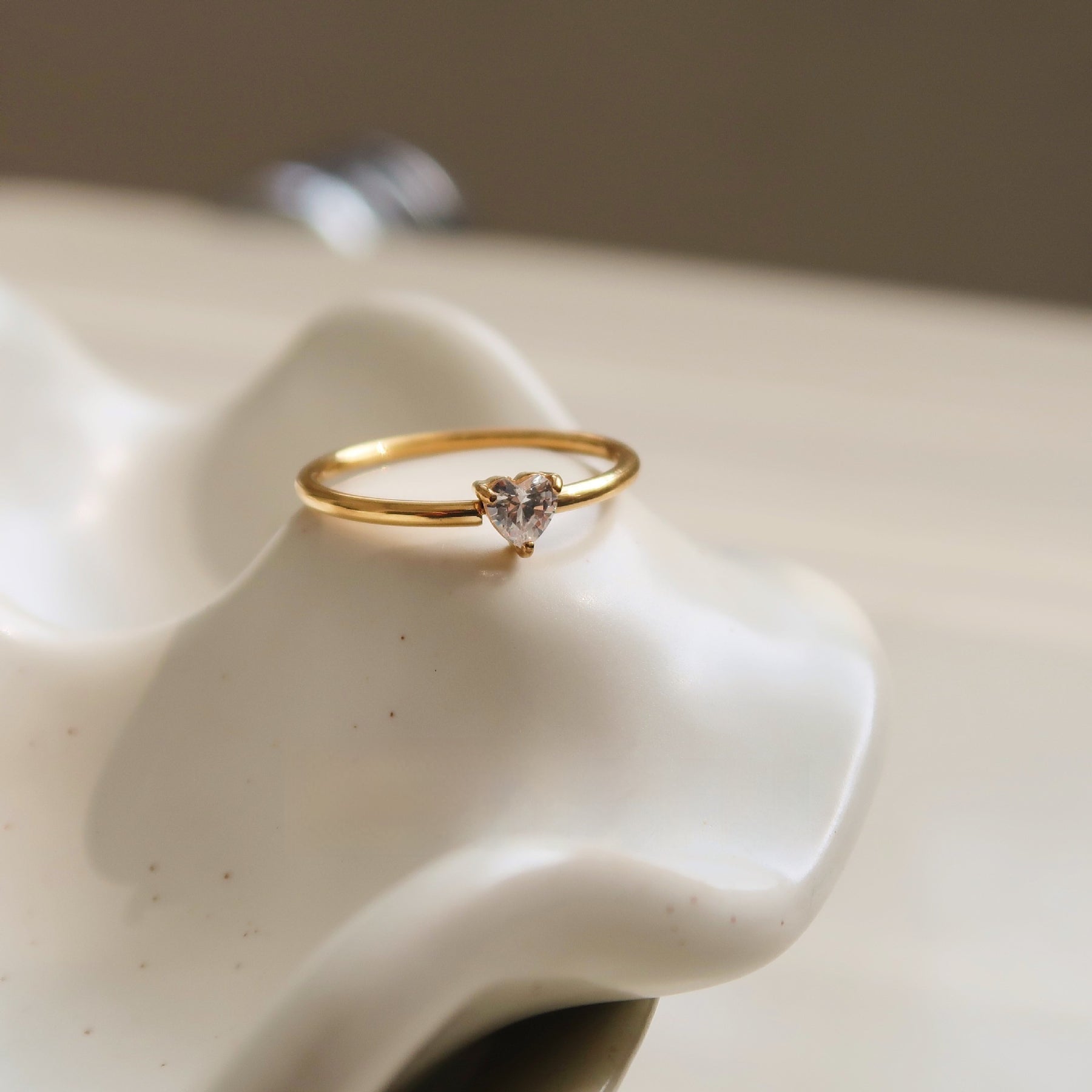 Anel Oval Love – Resistente ao Banho e Antidesbotamento