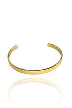 Carregar imagem no visualizador da galeria, Bracelete Liso Largo Banhado em Ouro 18k
